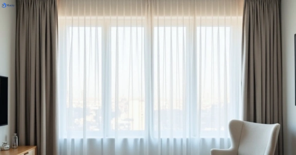 Restored vibrant drapes in prestons-nsw QLD after Matty Curtain Cleaning